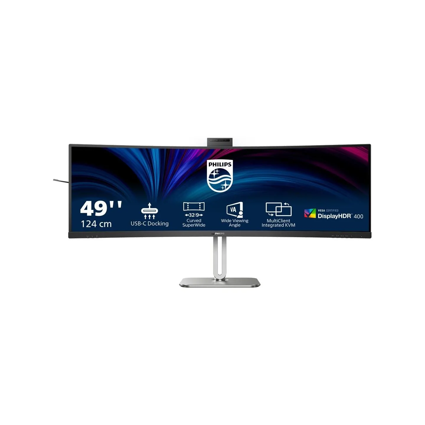 Philips | 49B2U5900CH/00 | 48.8 " | VA | 32:9 | 75 Hz | 4 ms | 5120 x 1440 pixels | 450 cd/m² | HDMI ports quantity 2