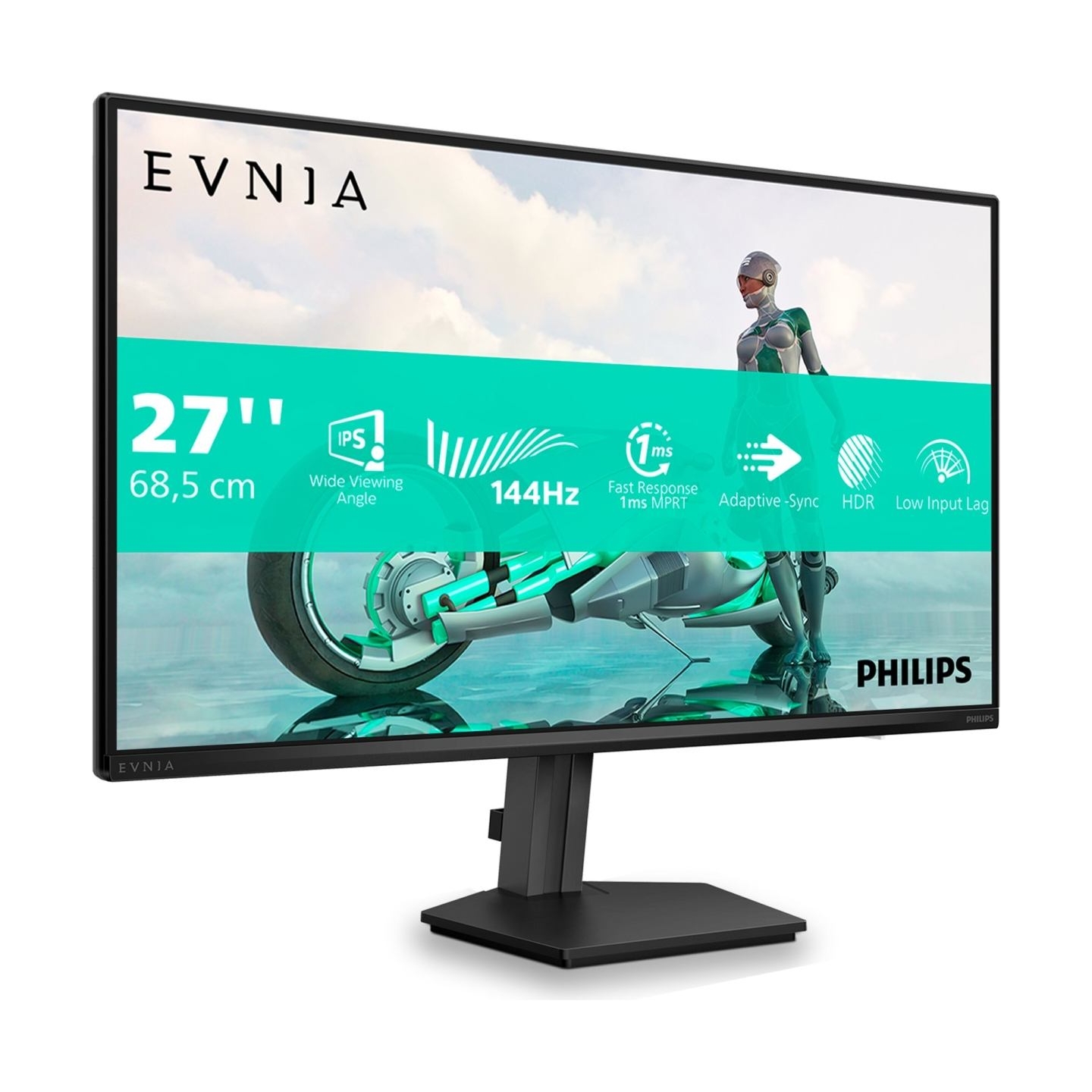 Philips | 27M2N3200NF/00 | 27 " | IPS | FHD | 16:9 | 144 Hz | 4 ms | 1920 x 1080 pixels | 300 cd/m² | HDMI ports quantity 1 | Bl
