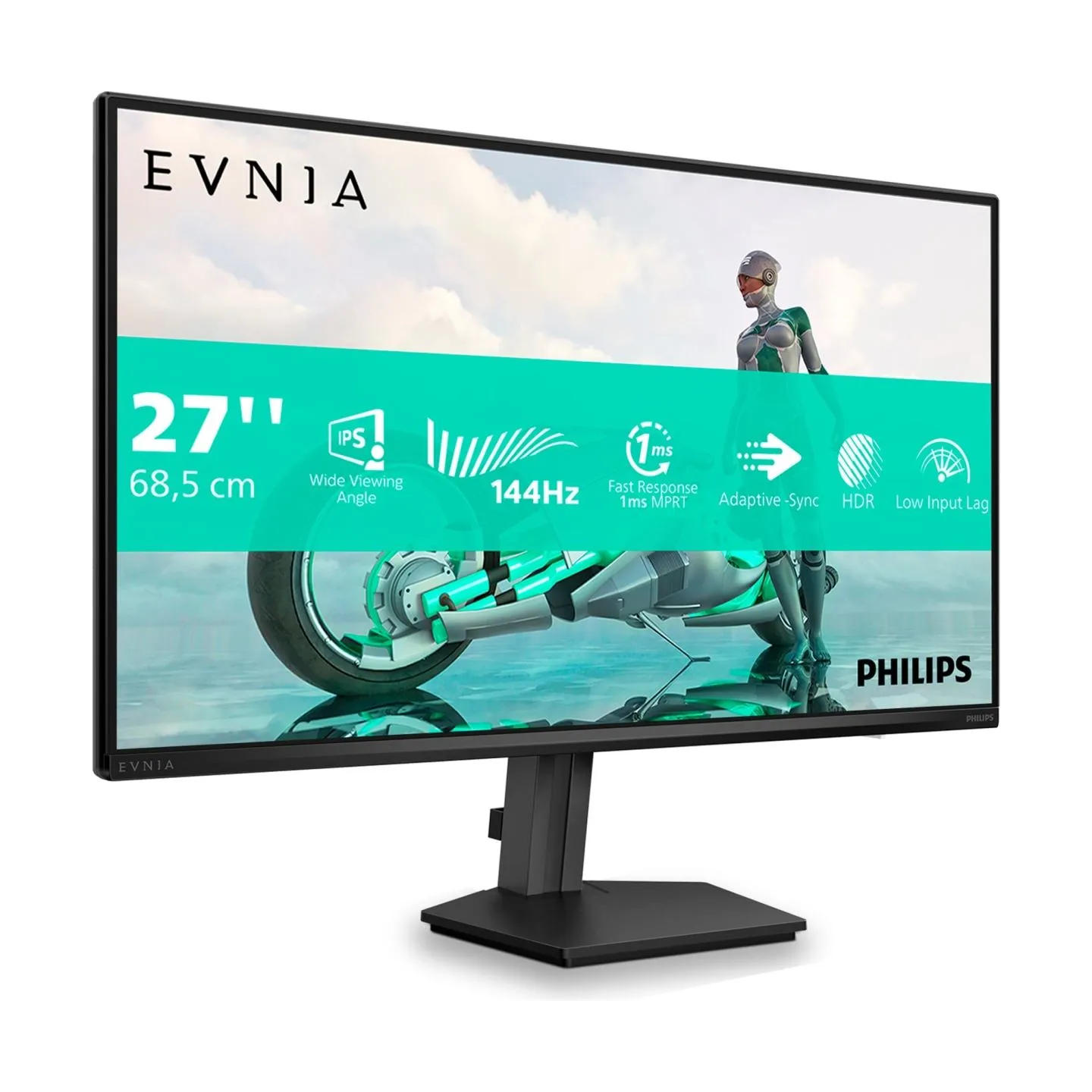 Philips | 27M2N3200NF/00 | 27 " | IPS | FHD | 16:9 | 144 Hz | 4 ms | 1920 x 1080 pixels | 300 cd/m² | HDMI ports quantity 1 | Bl
