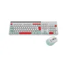 Canyon HSET-W5 EN Keyboard+Mouse AAA+AA Wireless White