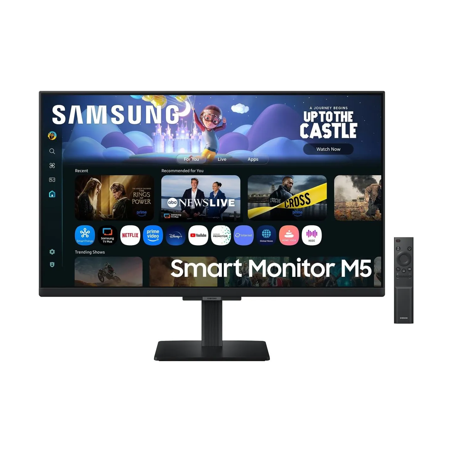 Samsung | LS27FM500EUXEN | 27 " | IPS | FHD | 16:9 | 60 Hz | 5 ms | 1920 x 1080 pixels | 250 cd/m² | HDMI ports quantity 2 | Bla