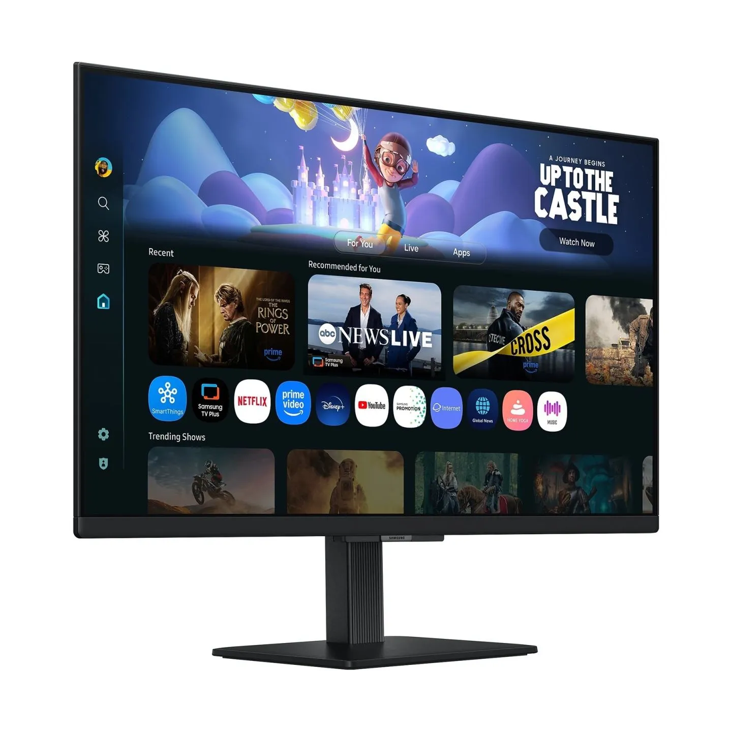 Samsung | LS27FM500EUXEN | 27 " | IPS | FHD | 16:9 | 60 Hz | 5 ms | 1920 x 1080 pixels | 250 cd/m² | HDMI ports quantity 2 | Bla