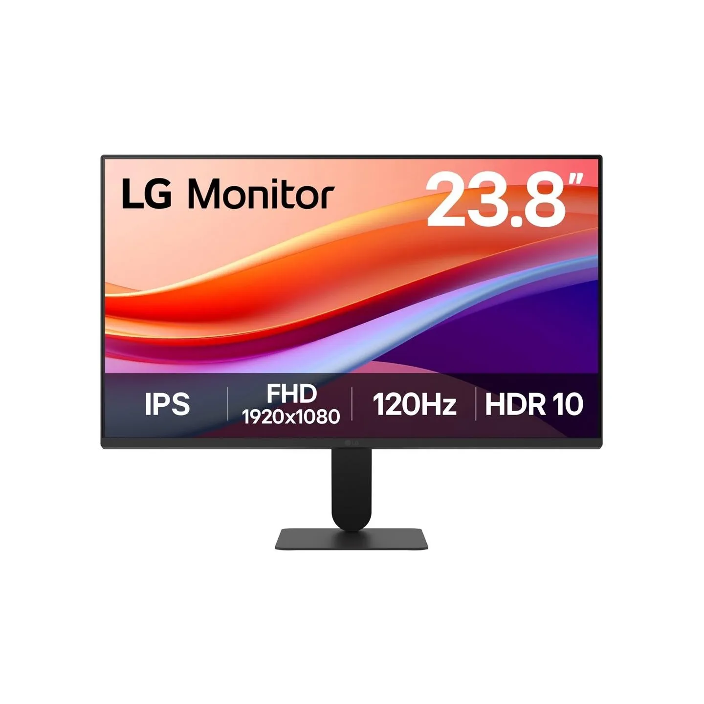 LG | 24U41YA-B | 24 " | IPS | FHD | 16:9 | 120 Hz | 5 ms | 1920 x 1080 pixels | 220 cd/m² | HDMI ports quantity 1 | Black