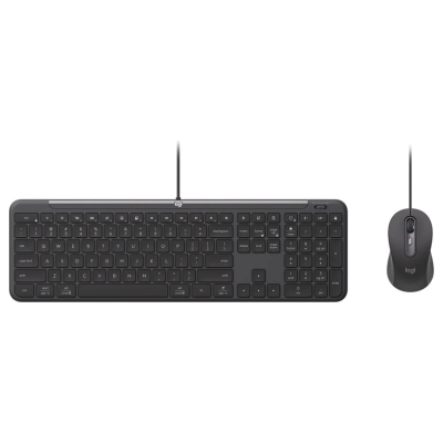 Logitech WIRED COMBO MK620 FOR BUSINESS - GRAPHITE - PAN - USB - NORDIC-613 - USB-C MK620B