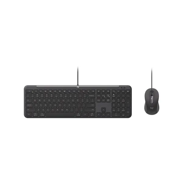 Logitech WIRED COMBO MK620 FOR BUSINESS - GRAPHITE - PAN - USB - NORDIC-613 - USB-C MK620B