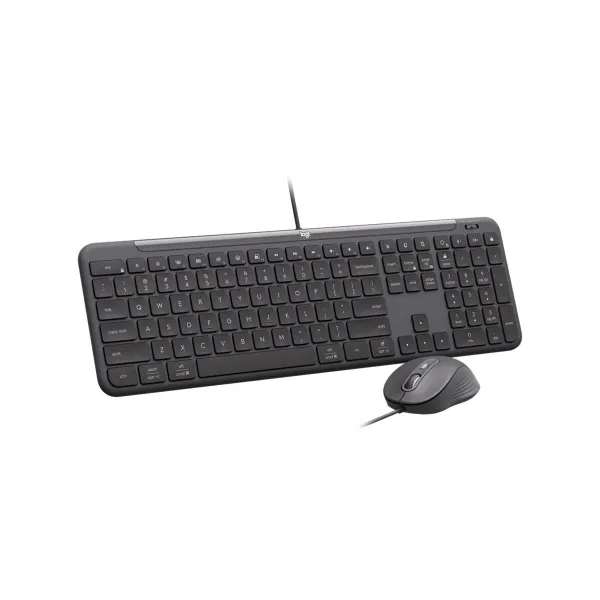 Logitech WIRED COMBO MK620 FOR BUSINESS - GRAPHITE - PAN - USB - NORDIC-613 - USB-C MK620B