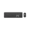Logitech Signature Slim Wireless Keyboard and Mouse Combo MK950 - GRAPHITE - PAN - 2.4GHZ/BT - NORDIC-613