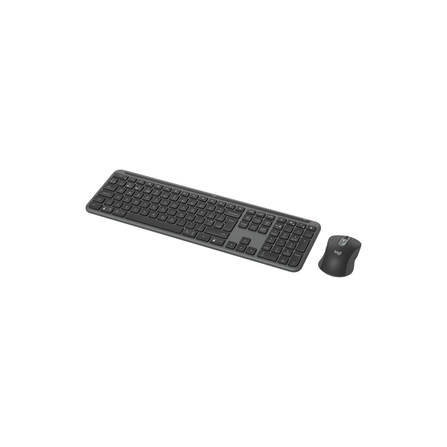 Logitech Signature Slim Wireless Keyboard and Mouse Combo MK950 - GRAPHITE - PAN - 2.4GHZ/BT - NORDIC-613