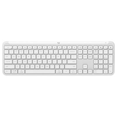 Logitech SIGNATURE SLIM WIRELESS KEYBOARD K950 - OFF WHITE - US INT'L - 2.4GHZ/BT - INTNL-973