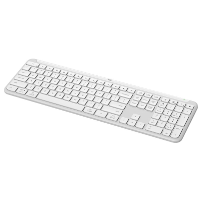 Logitech SIGNATURE SLIM WIRELESS KEYBOARD K950 - OFF WHITE - US INT'L - 2.4GHZ/BT - INTNL-973