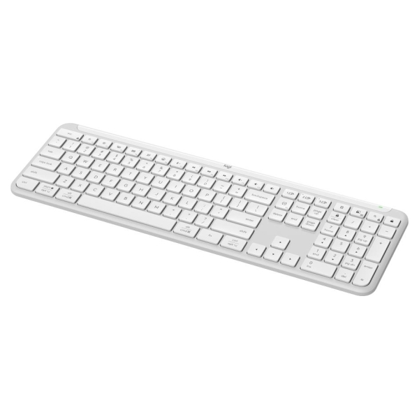 Logitech SIGNATURE SLIM WIRELESS KEYBOARD K950 - OFF WHITE - US INT'L - 2.4GHZ/BT - INTNL-973