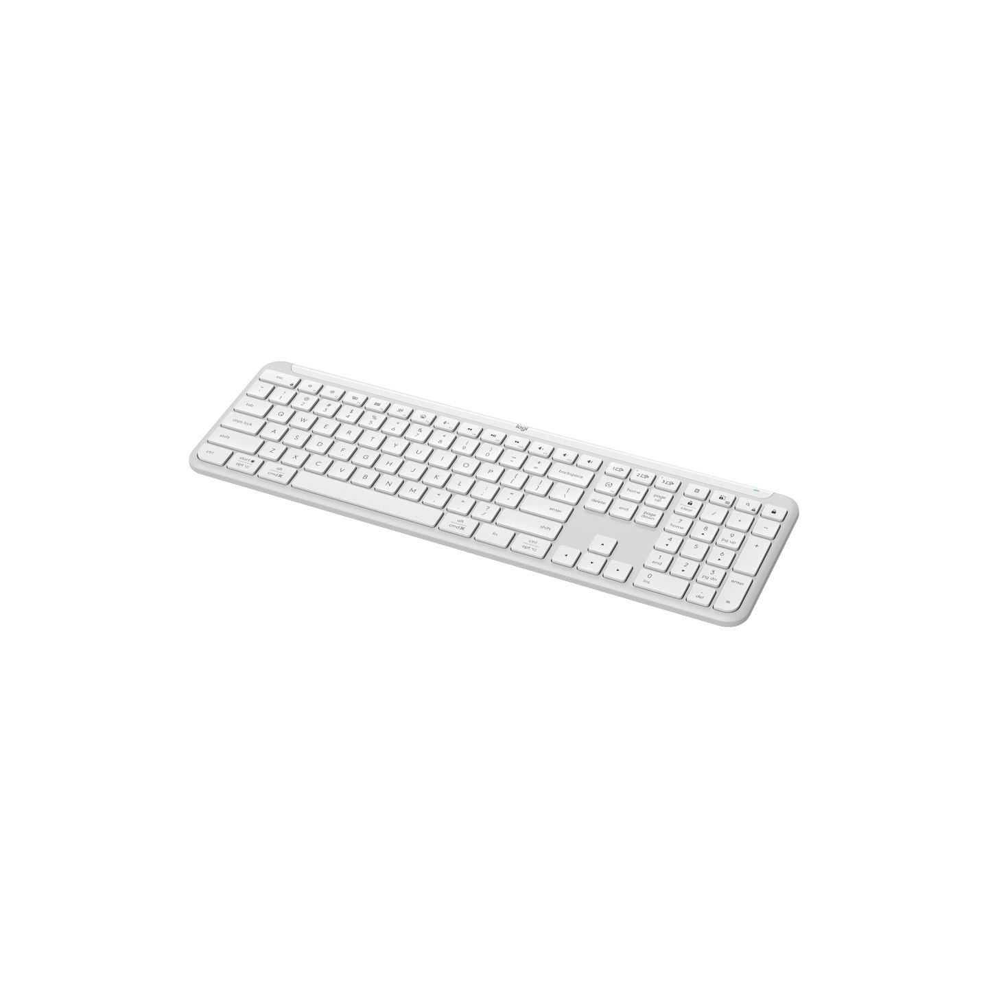 Logitech SIGNATURE SLIM WIRELESS KEYBOARD K950 - OFF WHITE - US INT'L - 2.4GHZ/BT - INTNL-973