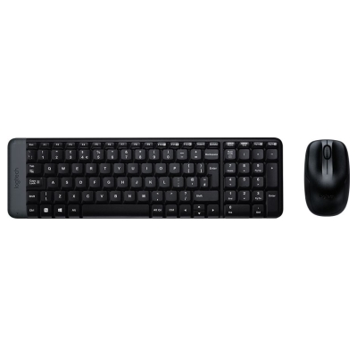 Logitech MK220 Wireless Combo - BLACK - RUS