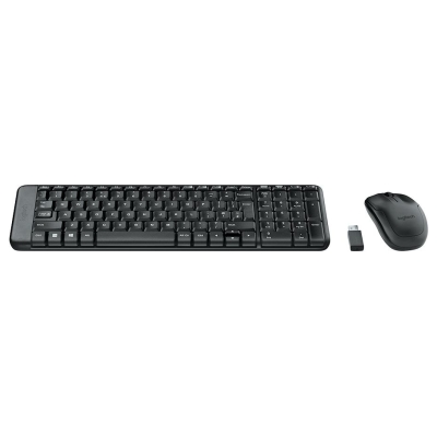 Logitech MK220 Wireless Combo - BLACK - RUS