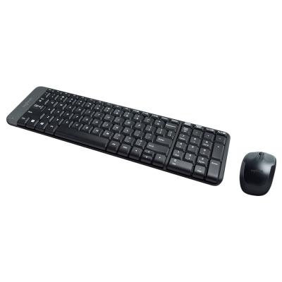 Logitech MK220 Wireless Combo - BLACK - RUS