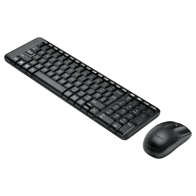 Logitech MK220 Wireless Combo - BLACK - RUS