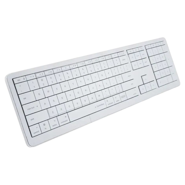 Clevetura CLVX 1 Touch-On-Keys AI Wireless Keyboard, ANSI US Mac layout, Scissor Switches, Aluminum Chassis, Interactive RGB, Ma