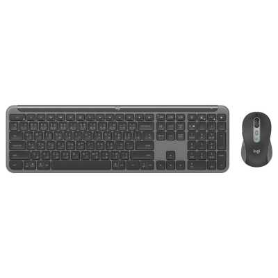 Logitech Signature Slim Combo MK950 for Business - GRAPHITE - US INT'L - 2.4GHZ/BT - INTNL-973