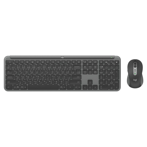 Logitech Signature Slim Combo MK950 for Business - GRAPHITE - US INT'L - 2.4GHZ/BT - INTNL-973