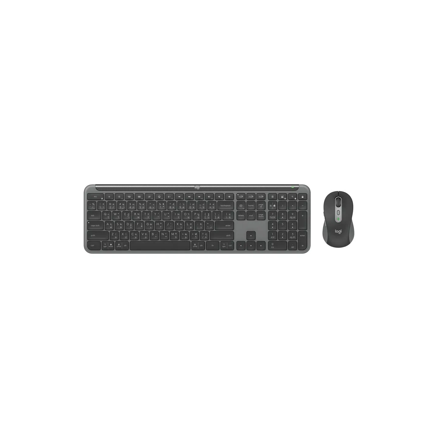Logitech Signature Slim Combo MK950 for Business - GRAPHITE - US INT'L - 2.4GHZ/BT - INTNL-973