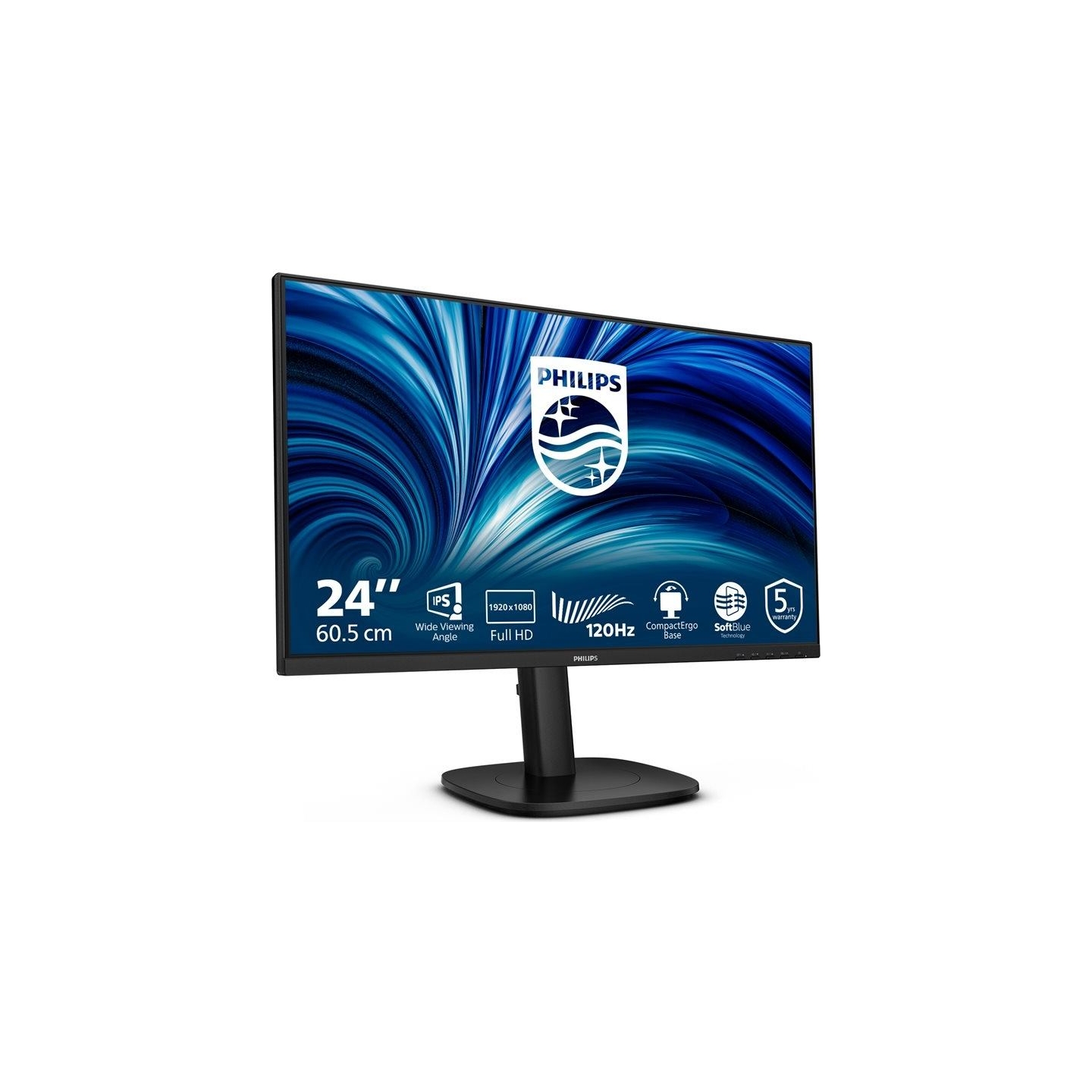 Philips Business Monitor  24B2N3200J/00 IPS 24" IPS 1920x1080/16:9/4ms/300cd/m2/HDMI DisplayPort USB Audio Out | Philips