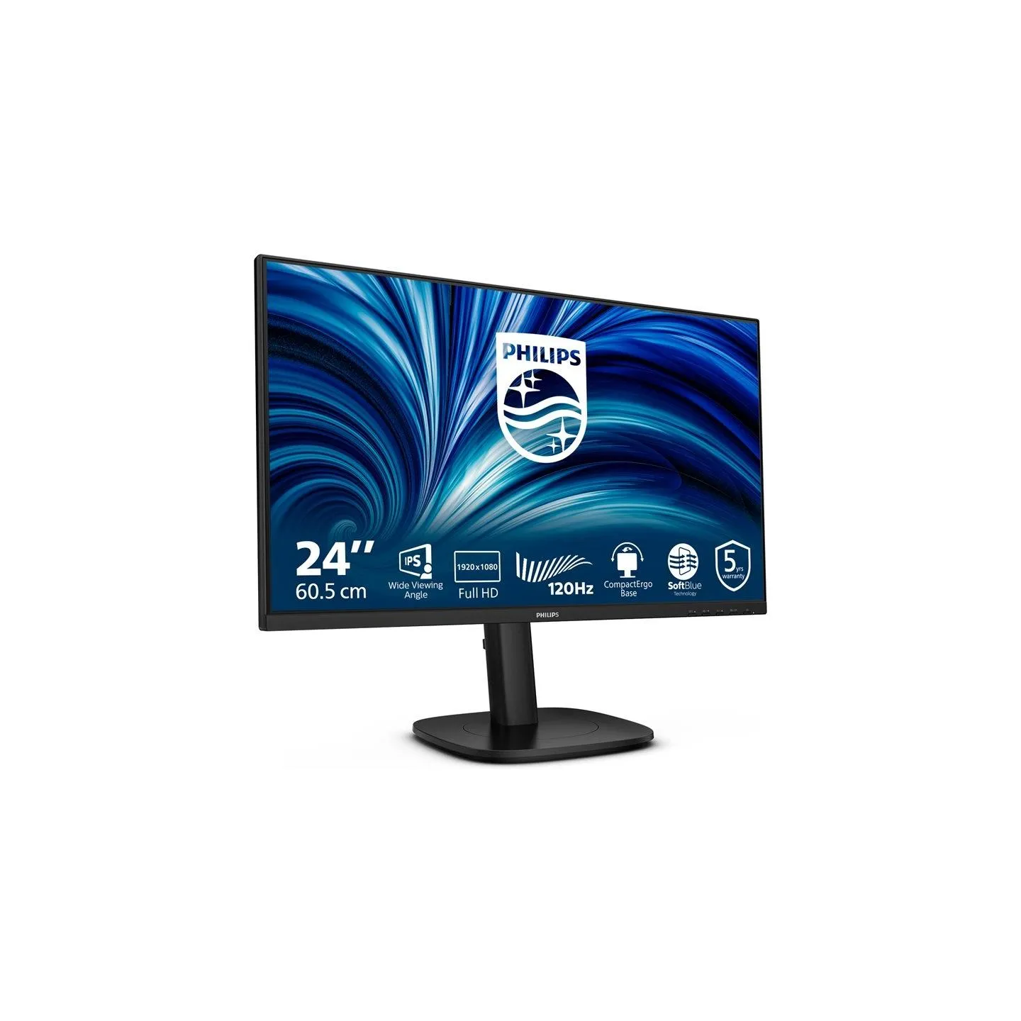 Philips Business Monitor  24B2N3200J/00 IPS 24" IPS 1920x1080/16:9/4ms/300cd/m2/HDMI DisplayPort USB Audio Out | Philips
