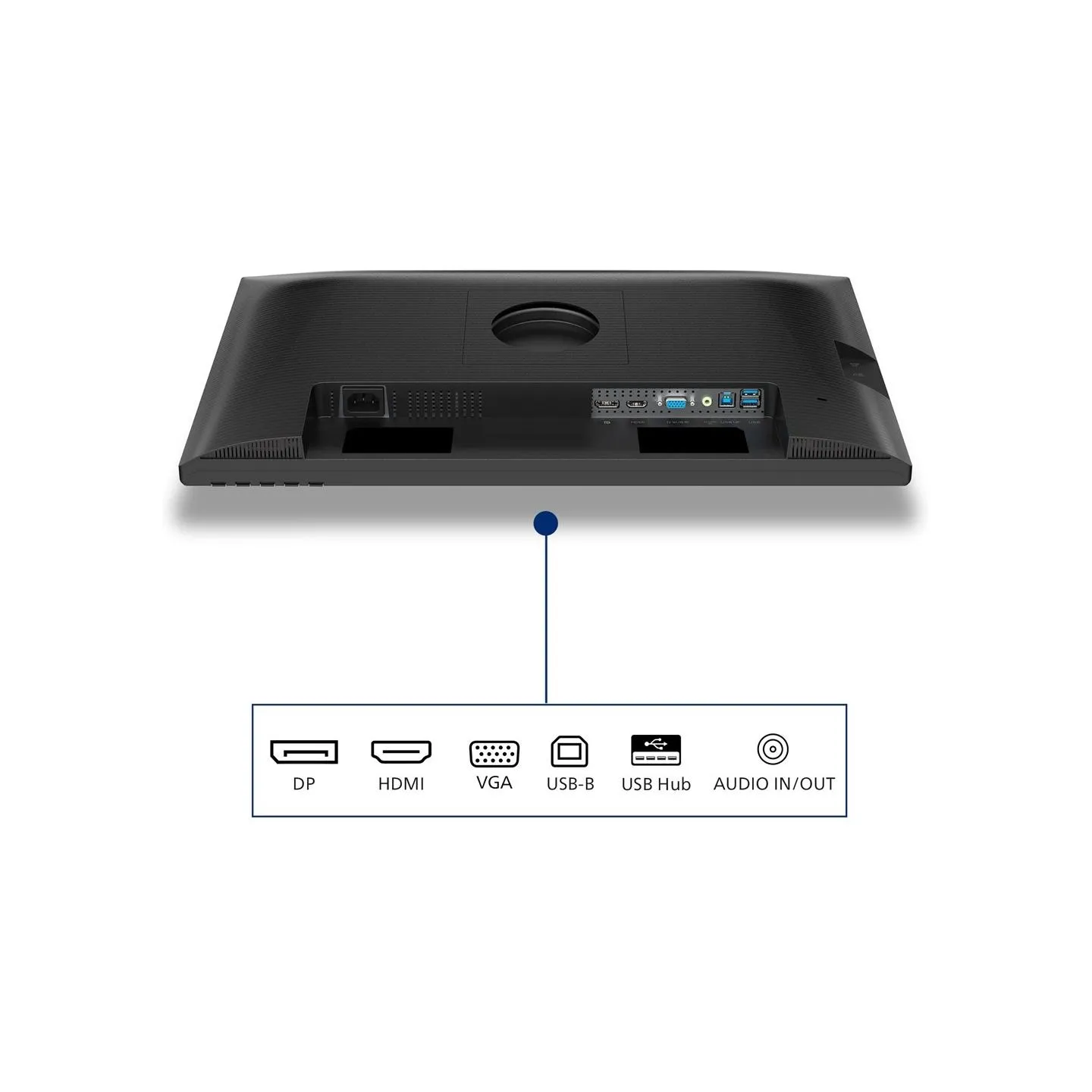 Philips Business Monitor  24B2N3200J/00 IPS 24" IPS 1920x1080/16:9/4ms/300cd/m2/HDMI DisplayPort USB Audio Out | Philips