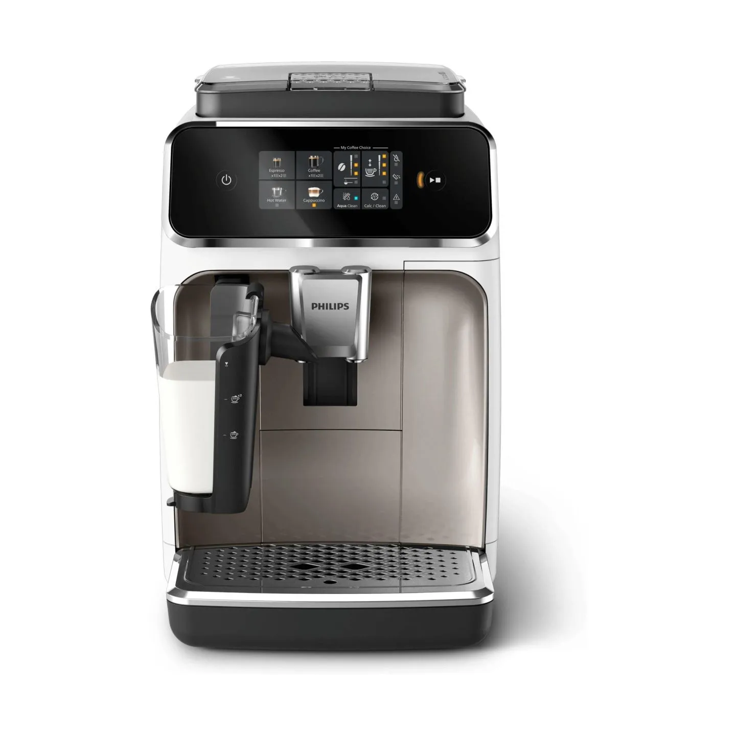 Philips Coffee maker | EP2333/40 | Pump pressure 15 bar | Built-in milk frother | Fully Automatic | 1500 W | White