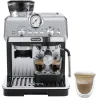 Delonghi Coffee machine | EC9155.MB | Pump pressure 15 bar | Built-in milk frother | Manual | Metal Black | 1400 W