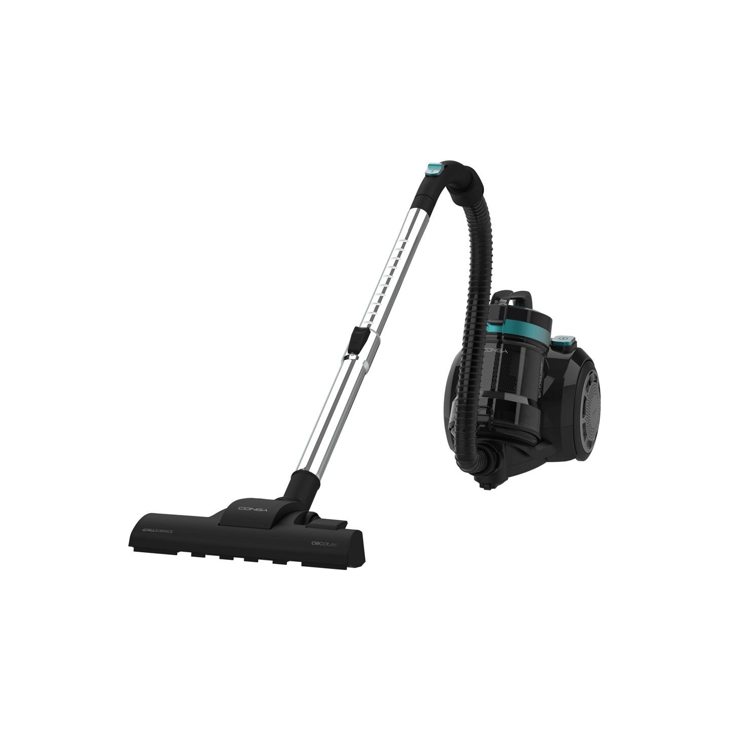Cecotec Vacuum cleaner | The Conga Rockstar Cyclonic Plus | Bagless | Dust capacity 2 L | Power 800 W | Black