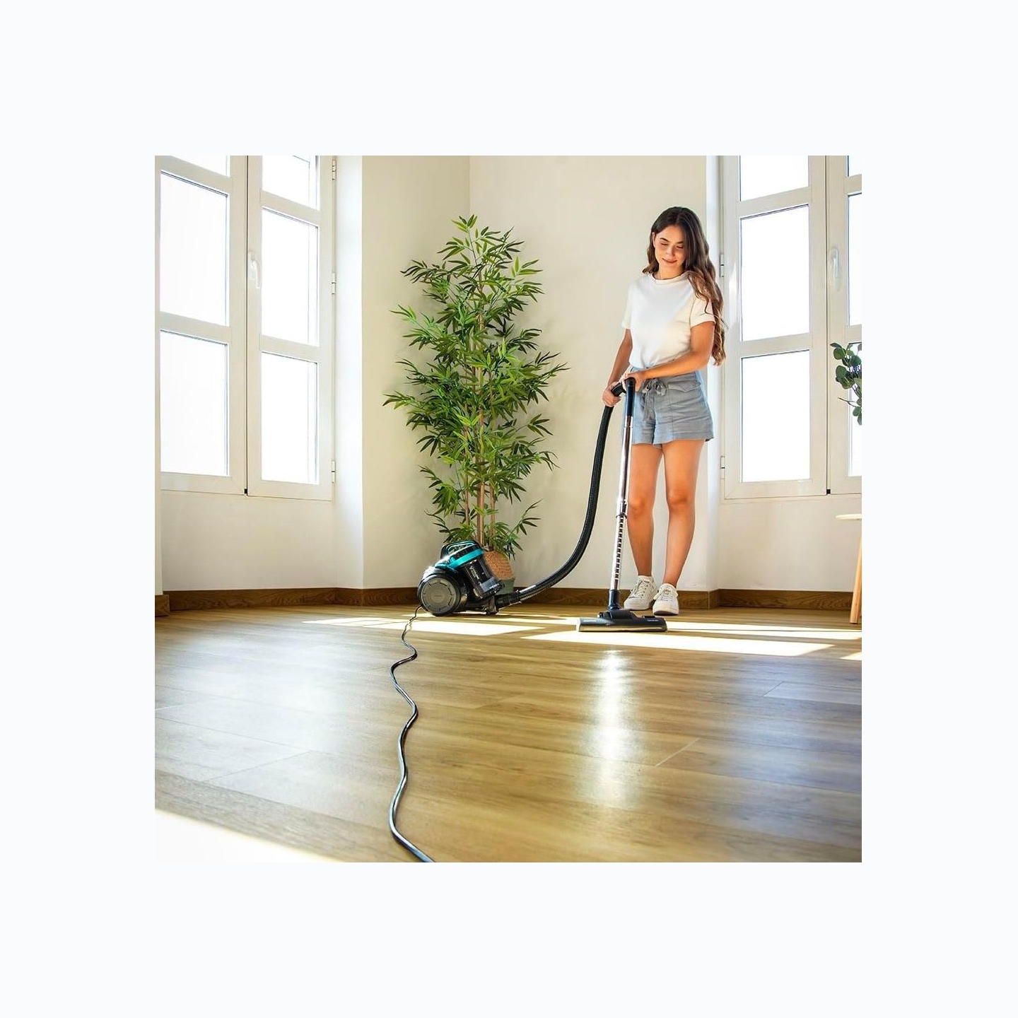 Cecotec Vacuum cleaner | The Conga Rockstar Cyclonic Plus | Bagless | Dust capacity 2 L | Power 800 W | Black
