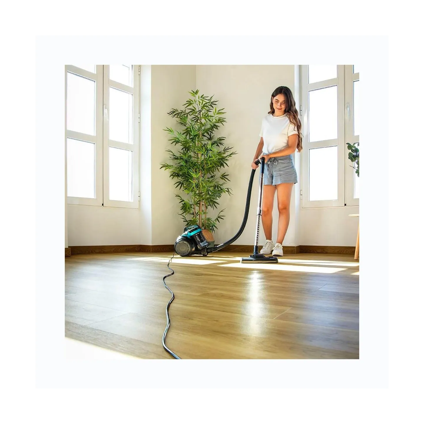 Cecotec Vacuum cleaner | The Conga Rockstar Cyclonic Plus | Bagless | Dust capacity 2 L | Power 800 W | Black
