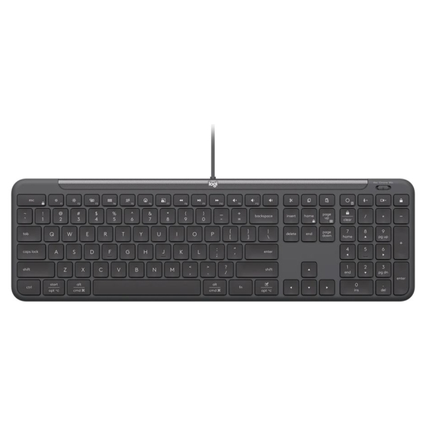 Logitech WIRED KB K620 FOR BUSINESS  - GRAPHITE - PAN - USB  - NORDIC-613 - USB-C K620B