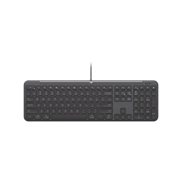 Logitech WIRED KB K620 FOR BUSINESS - GRAPHITE - PAN - USB - NORDIC-613 - USB-C K620B