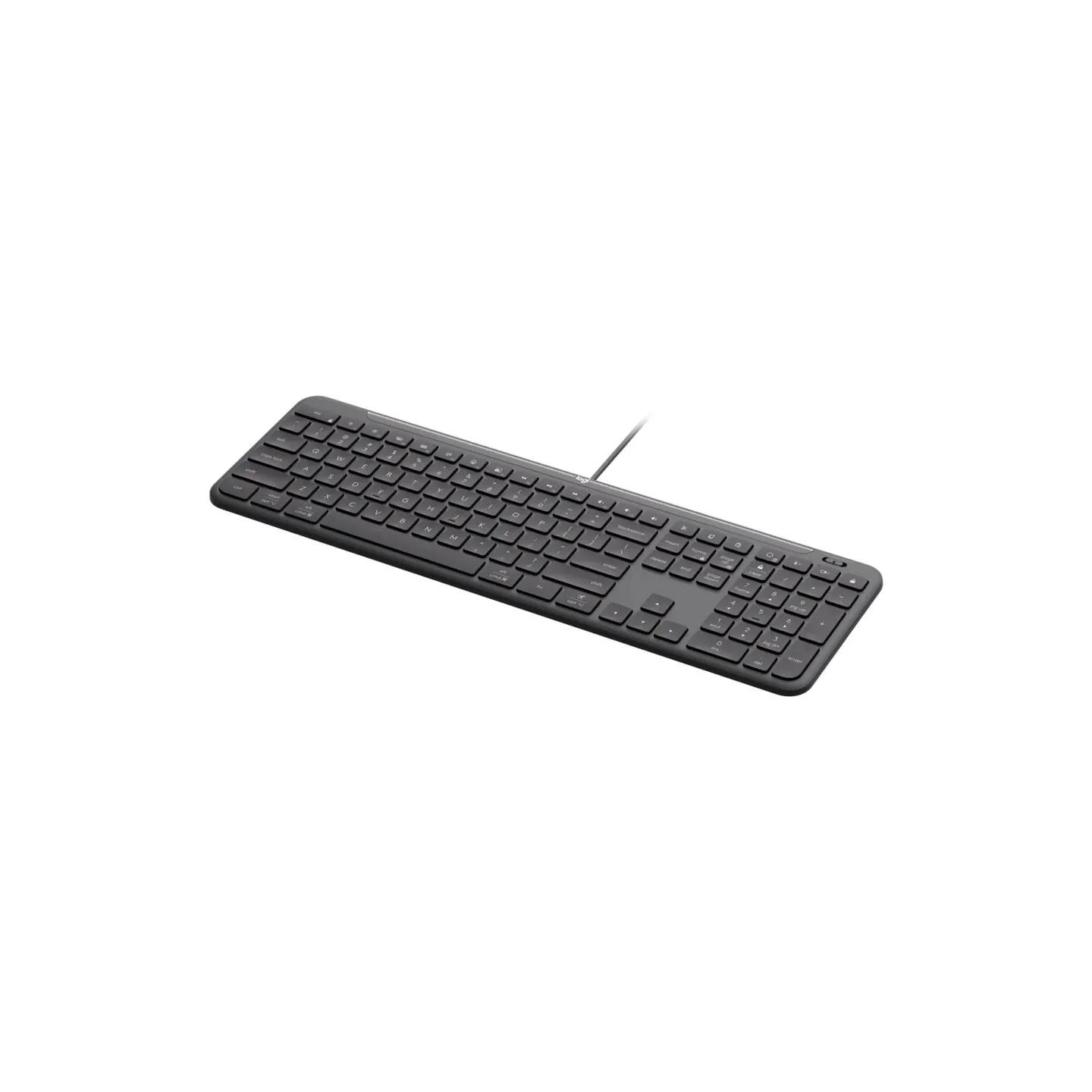 Logitech WIRED KB K620 FOR BUSINESS  - GRAPHITE - PAN - USB  - NORDIC-613 - USB-C K620B