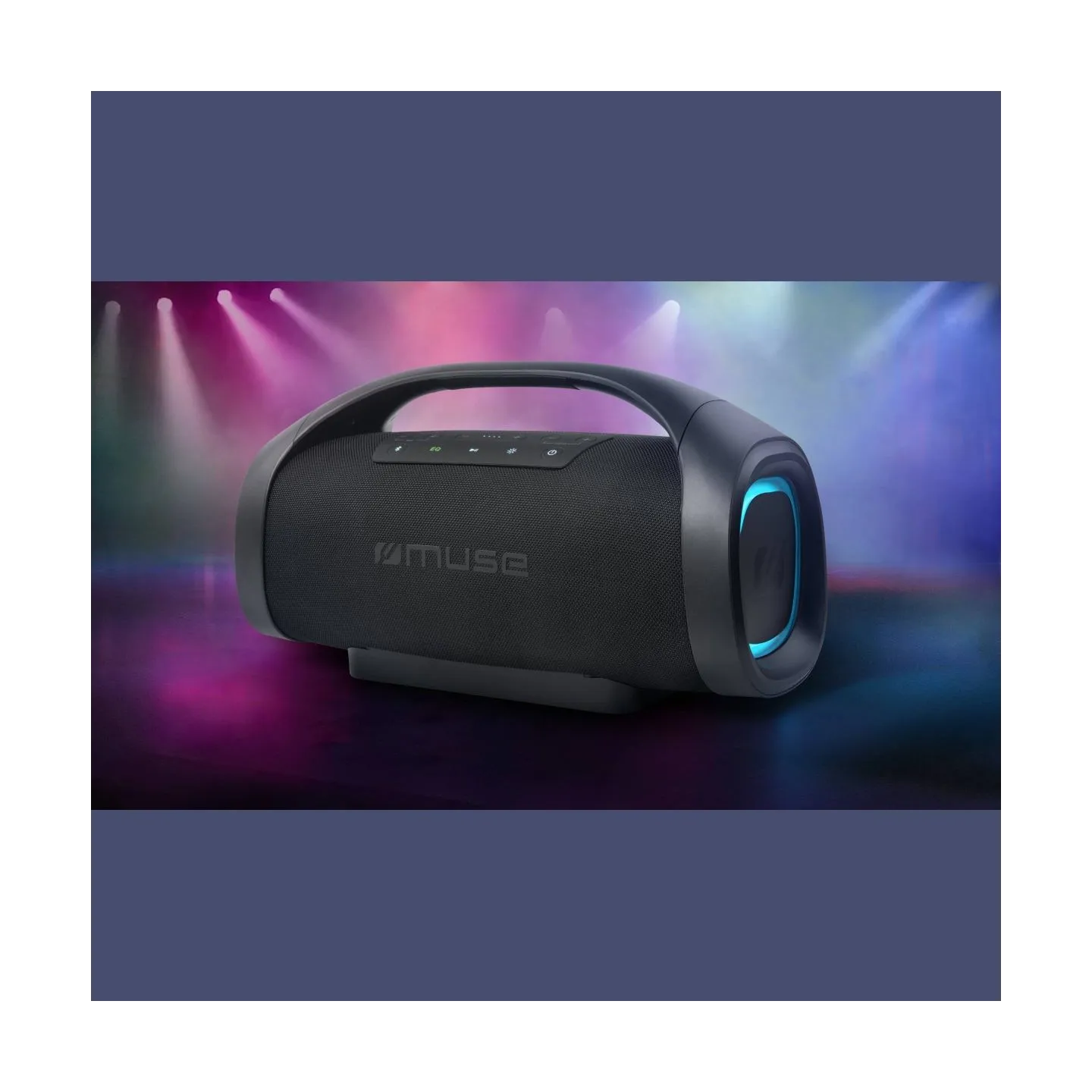 Muse | Speaker | M-980 BT | Bluetooth | Black | Portable | Wireless connection