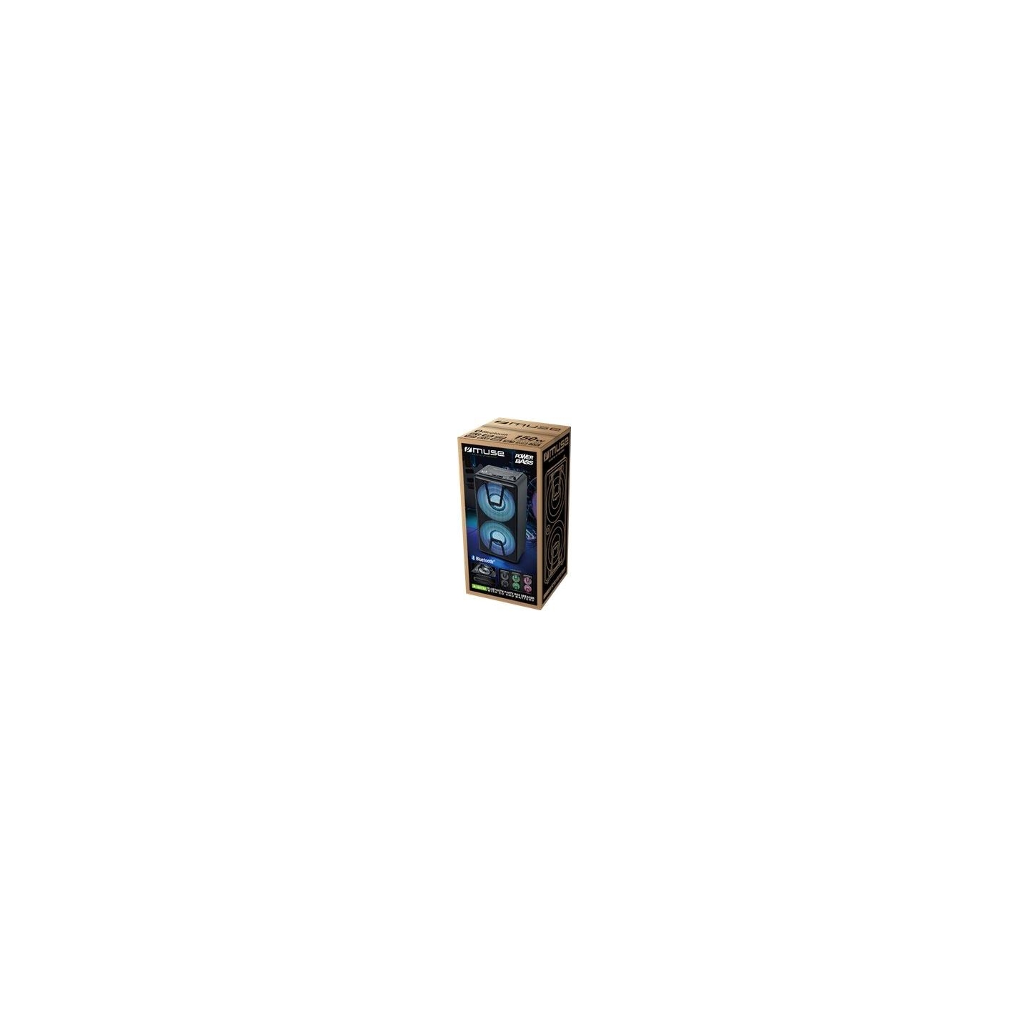 Muse | Party Box Speaker | M-1820 DJ | 150 W | Bluetooth | Black | Wireless connection