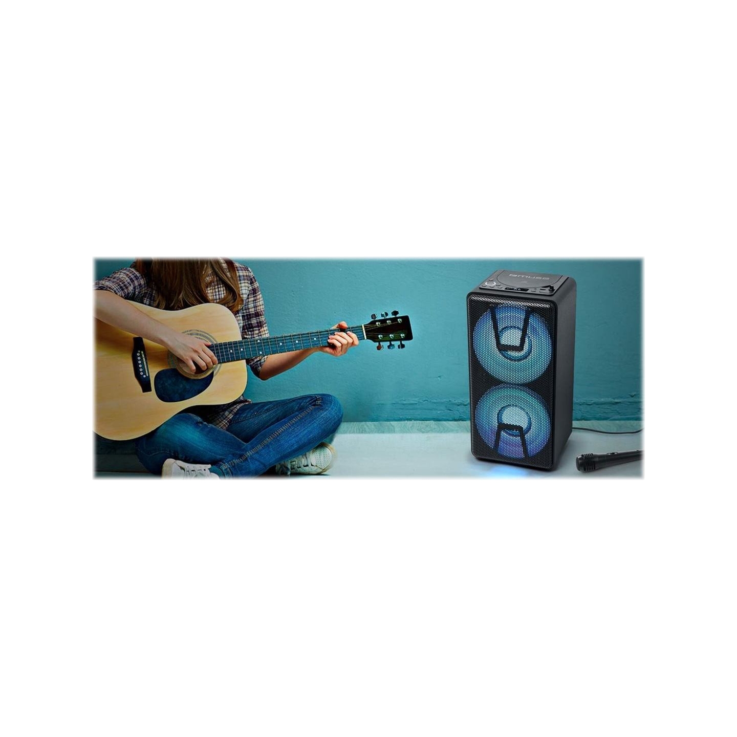 Muse | Party Box Speaker | M-1820 DJ | 150 W | Bluetooth | Black | Wireless connection