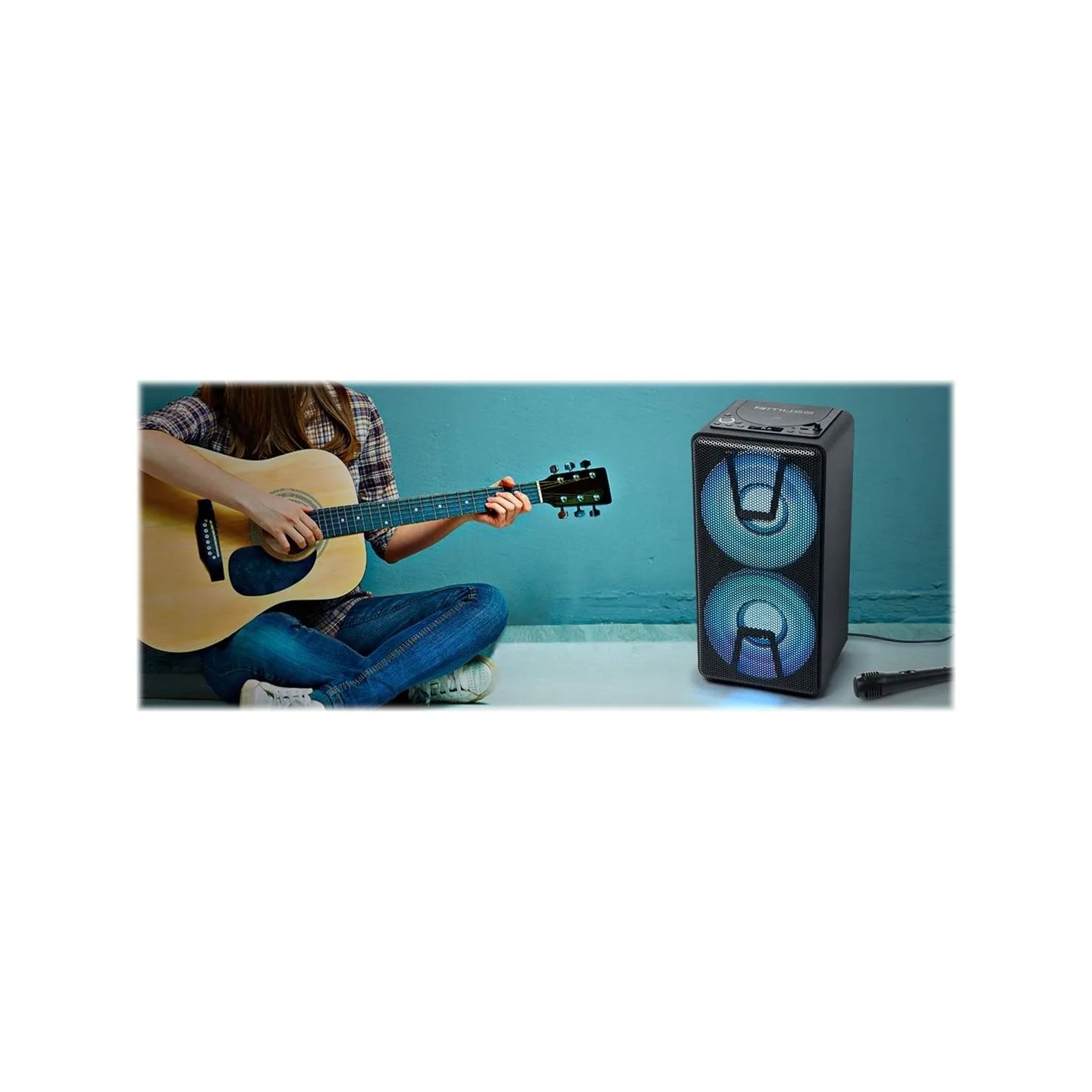 Muse | Party Box Speaker | M-1820 DJ | 150 W | Bluetooth | Black | Wireless connection