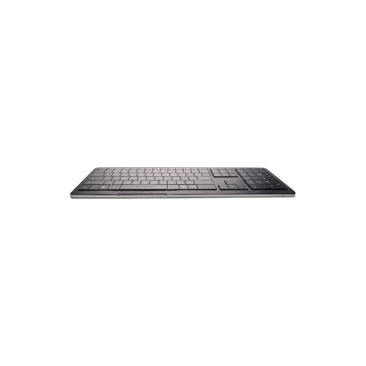 Clevetura CLVX 1 Touch-On-Keys AI Wireless Keyboard, ANSI US Windows Layout, Scissor Switches, Aluminum Chassis, Interactive RGB