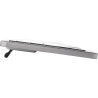 Clevetura CLVX 1 Touch-On-Keys AI Wireless Keyboard, ANSI US Windows Layout, Scissor Switches, Aluminum Chassis, Interactive RGB