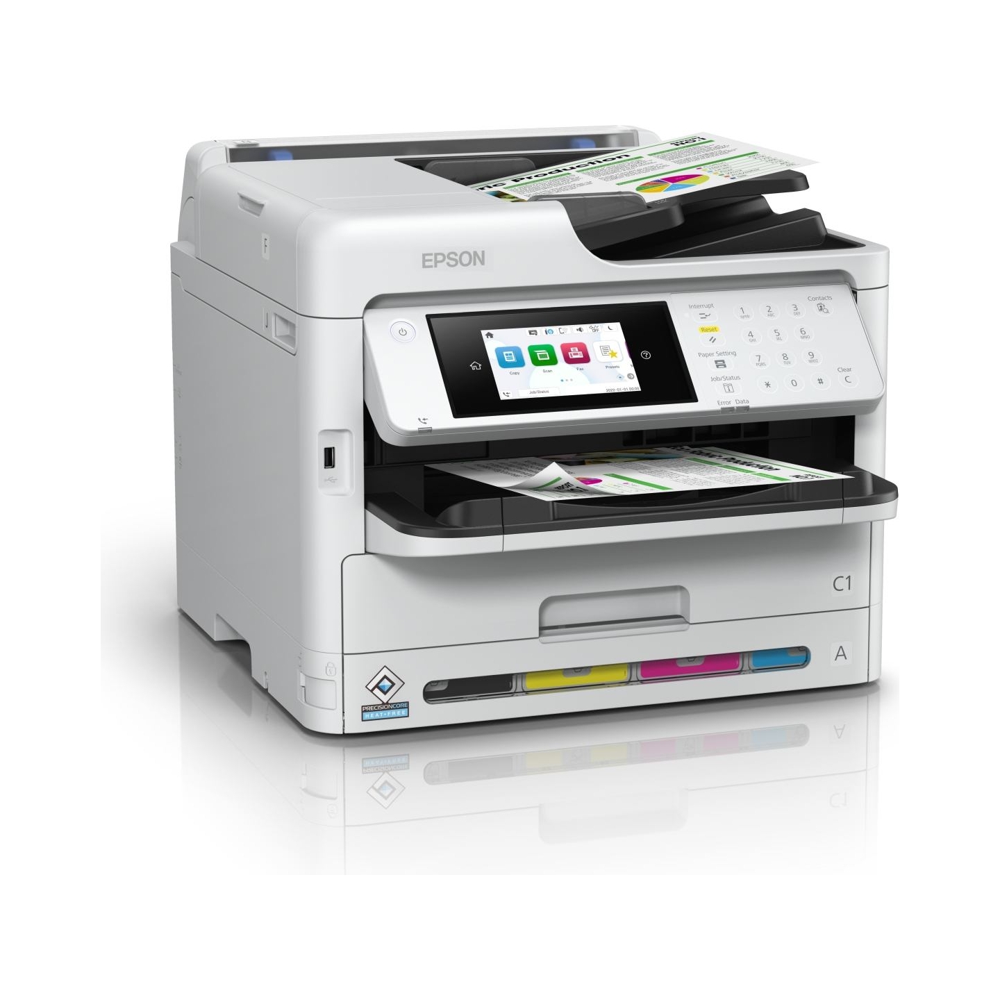 Epson | Multifunctional Printer | WorkForce Pro WF-C5890DWF | Inkjet | Colour | A4 | Wi-Fi