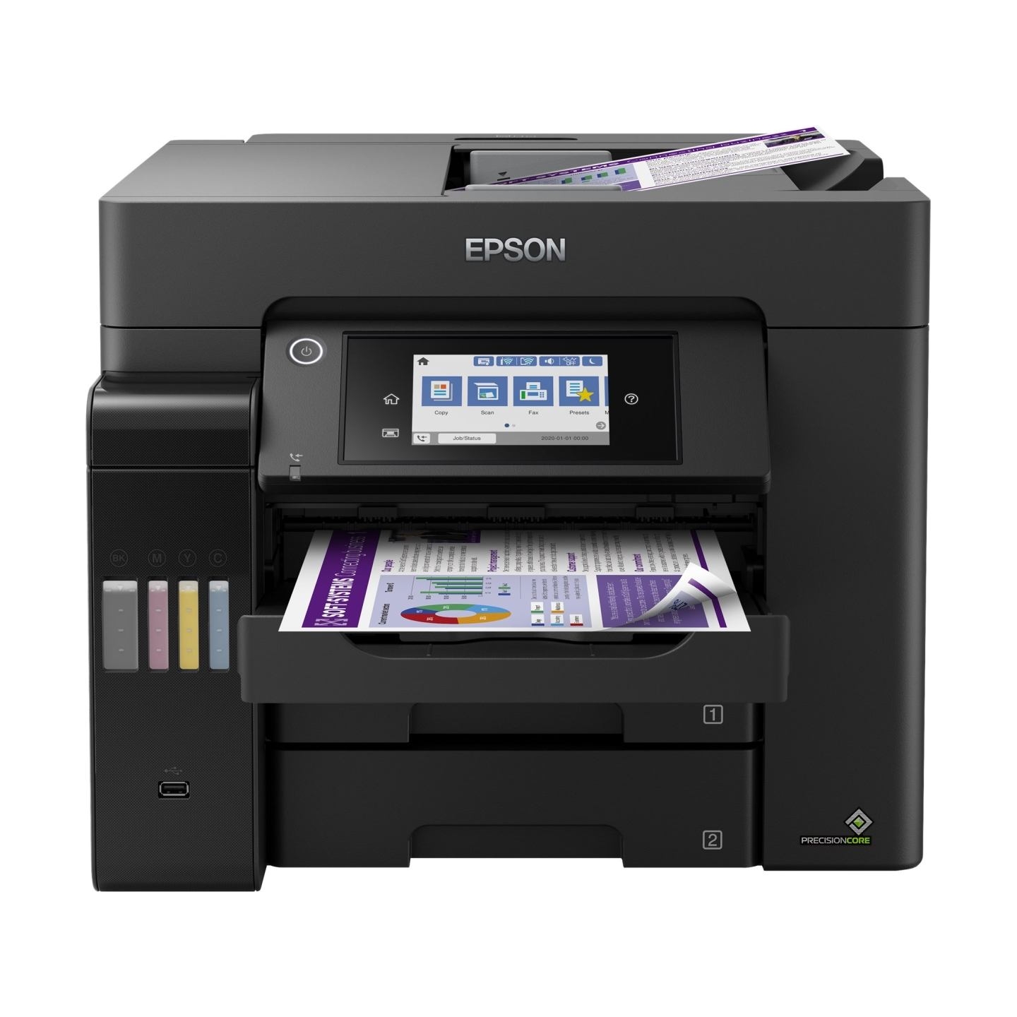 Epson | Multifunctional Printer | EcoTank L6570 | Inkjet | Colour | Inkjet Multifunctional Printer | A4 | Wi-Fi | Black