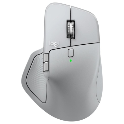 Logitech MX Master 4 for Mac - WHITE SILVER - BT - EMEA28i-935