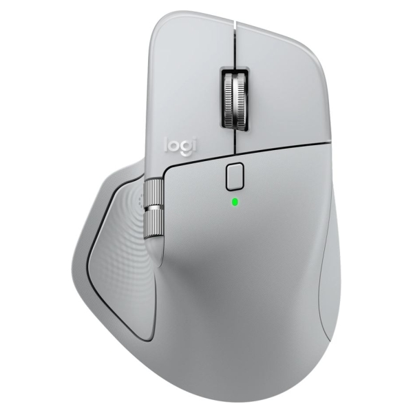 Logitech MX Master 4 for Mac - WHITE SILVER - BT - EMEA28i-935