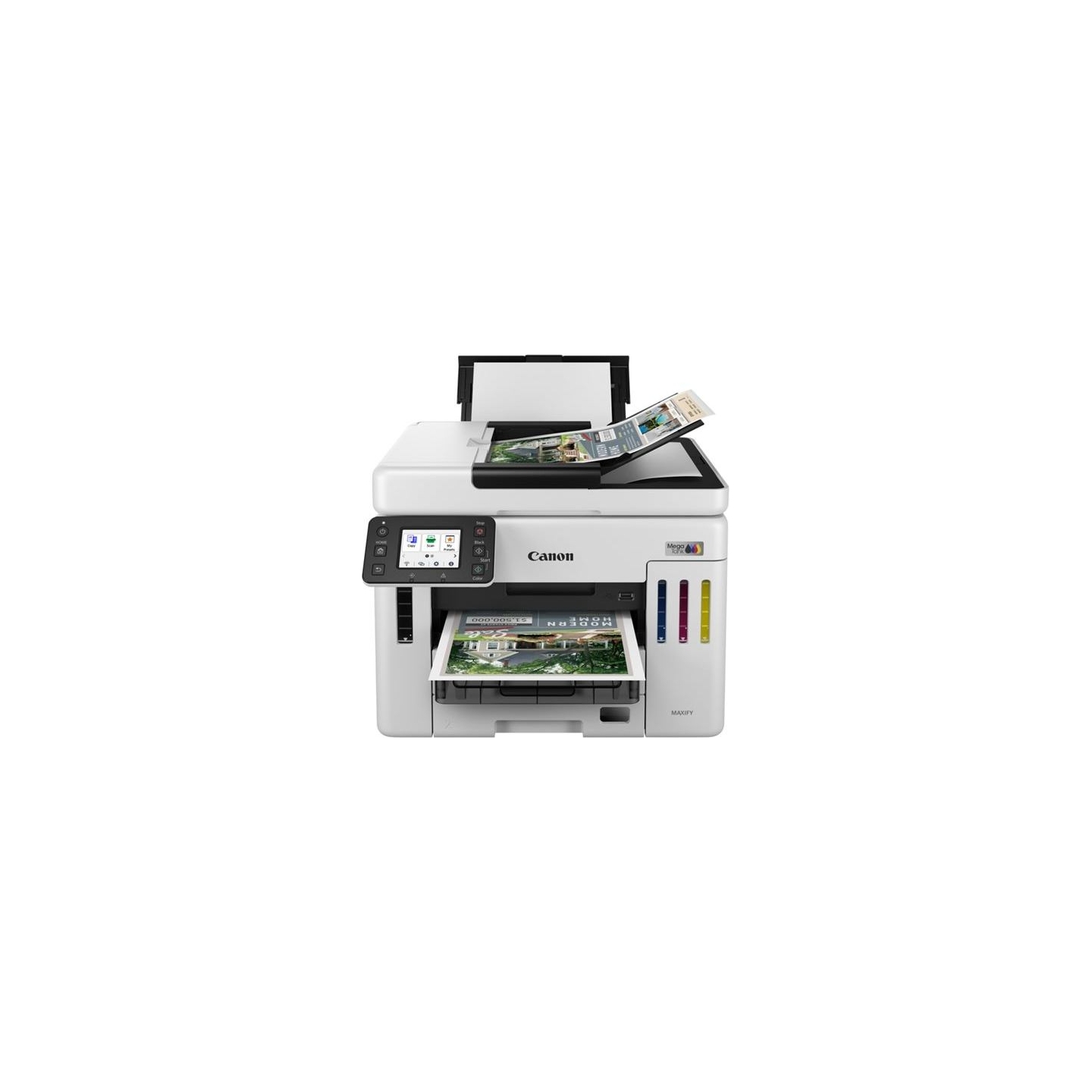 Canon | MAXIFY GX7150 | Multifunction printer | Ink-jet | Colour | A4 | Wi-Fi | White