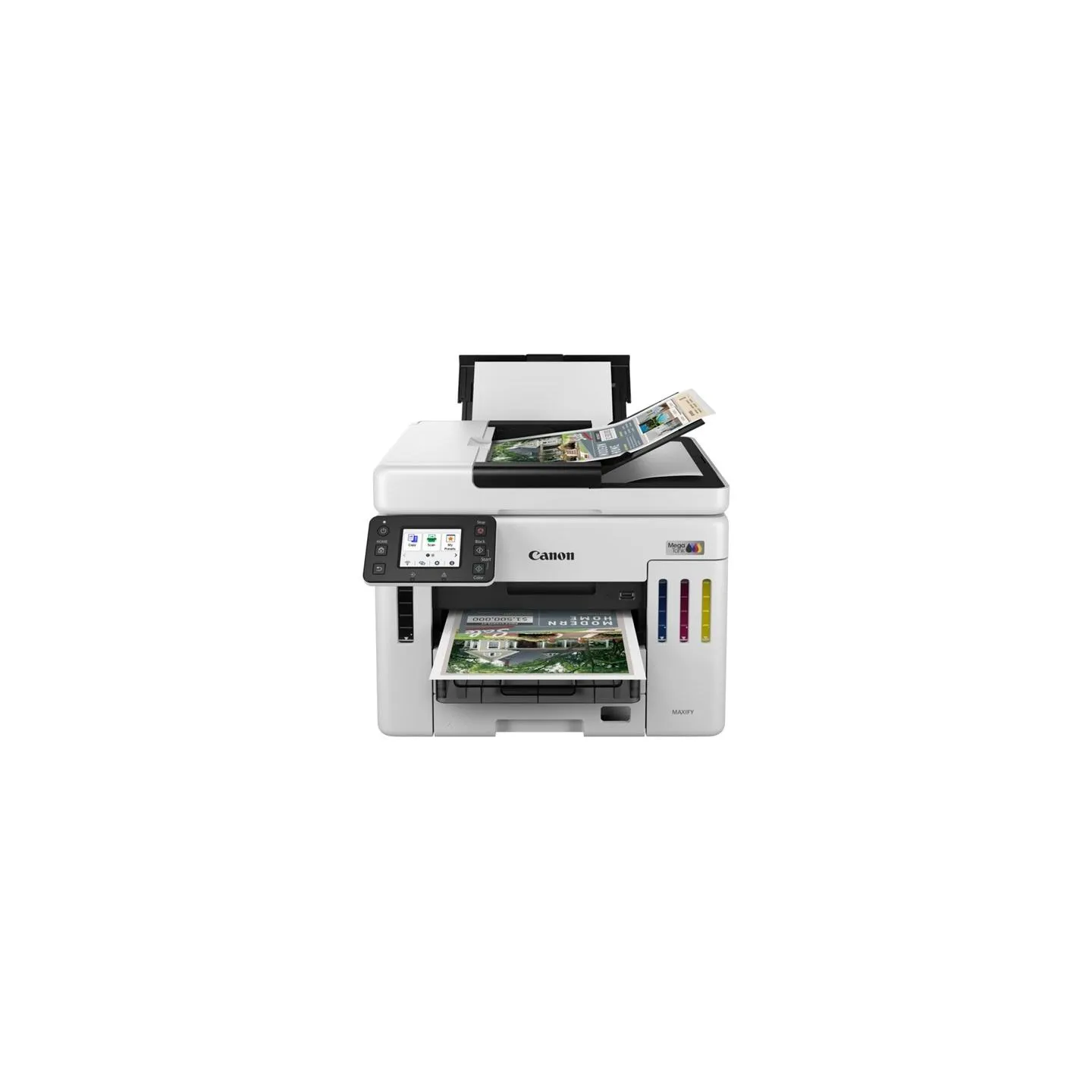 Canon | MAXIFY GX7150 | Multifunction printer | Ink-jet | Colour | A4 | Wi-Fi | White