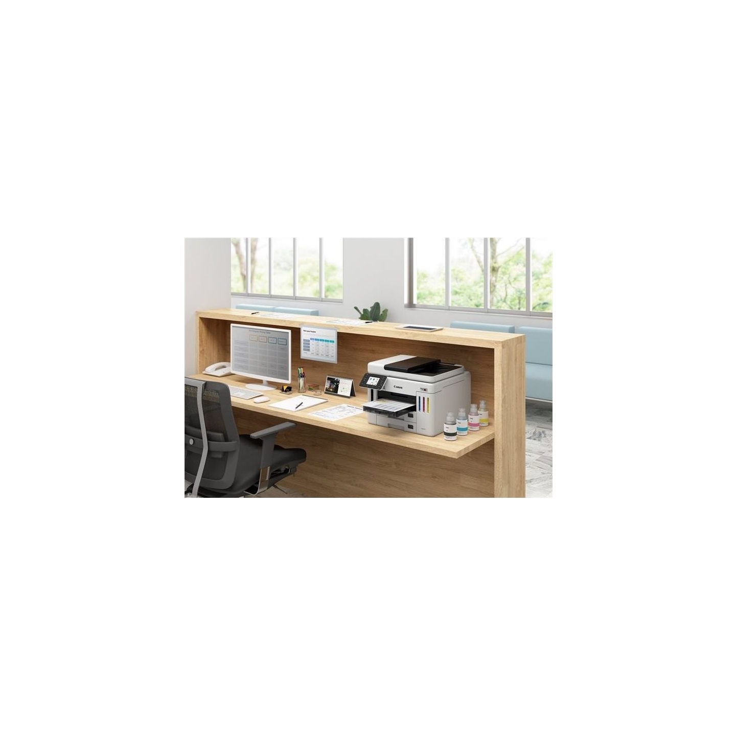 Canon | MAXIFY GX7150 | Multifunction printer | Ink-jet | Colour | A4 | Wi-Fi | White