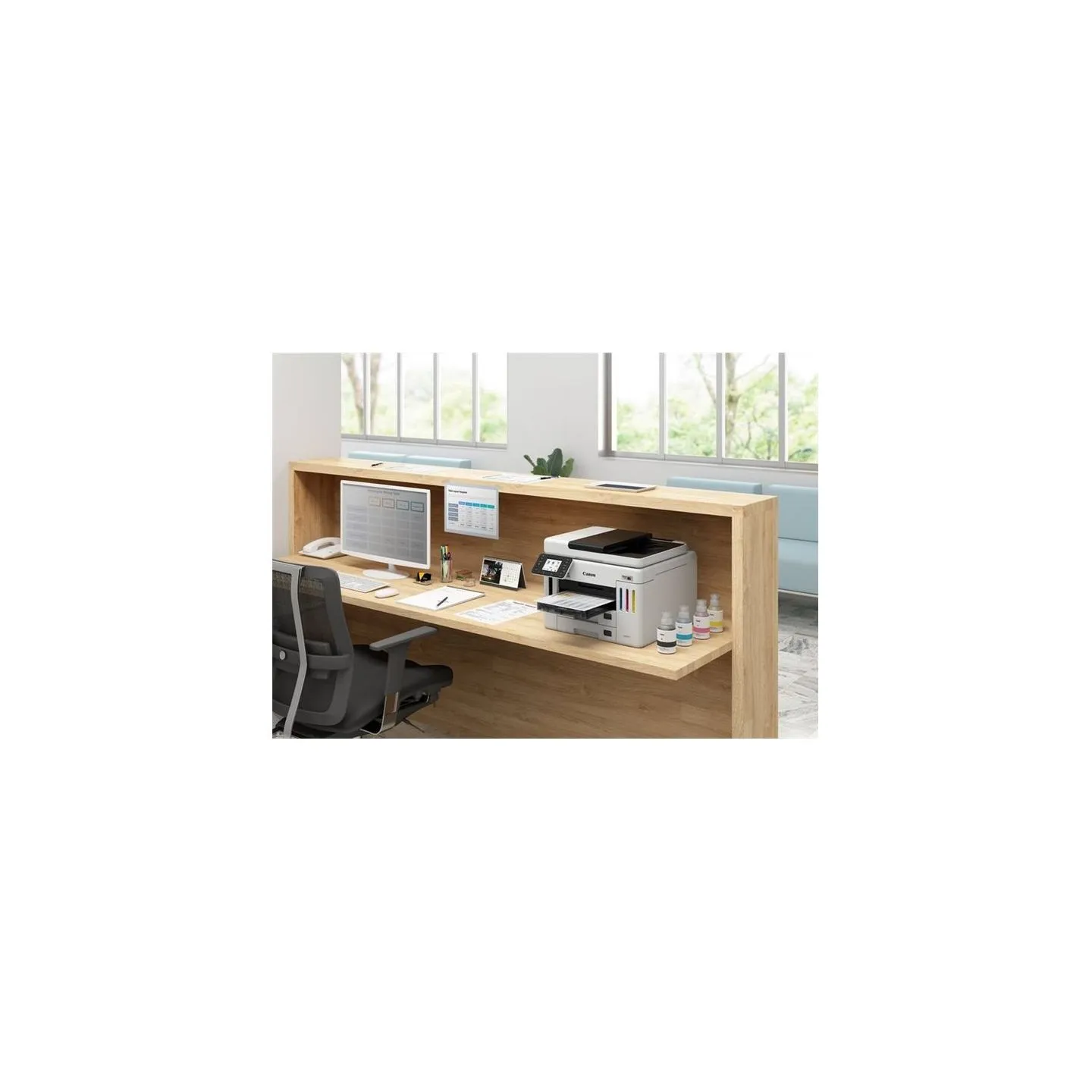Canon | MAXIFY GX7150 | Multifunction printer | Ink-jet | Colour | A4 | Wi-Fi | White