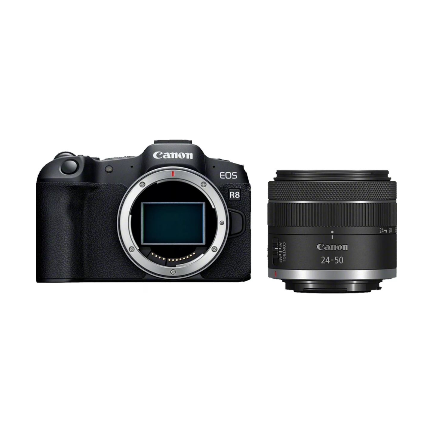 Canon | EOS R8 Body + RF 24-50mm F4.5-6.3 IS STM (AIP) | Megapixel 24.2 MP | Image stabilizer | ISO sensitivity (max) 102400 | D